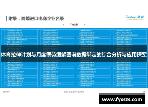 体育拉伸计划与月度疲劳缓解图谱数据绑定的综合分析与应用探索